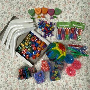 Kid Party Favors - 9 different types of small unused Fun Toys!
